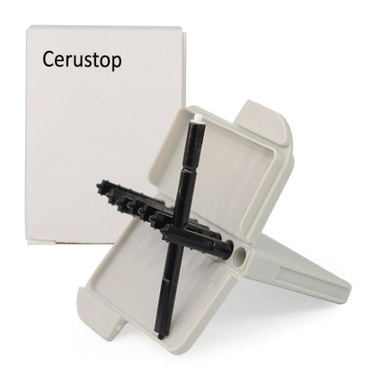 Boîte de 8 filtres anti-cérumen type CeruStop avec stylo de remplacement, compatibles Phonak et Widex